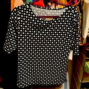 Grace polka dot top